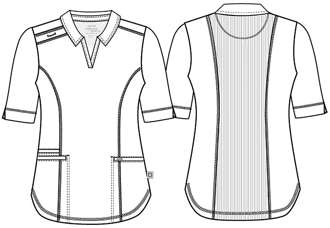 Infinity Scrubs Polo Shirt CK872A