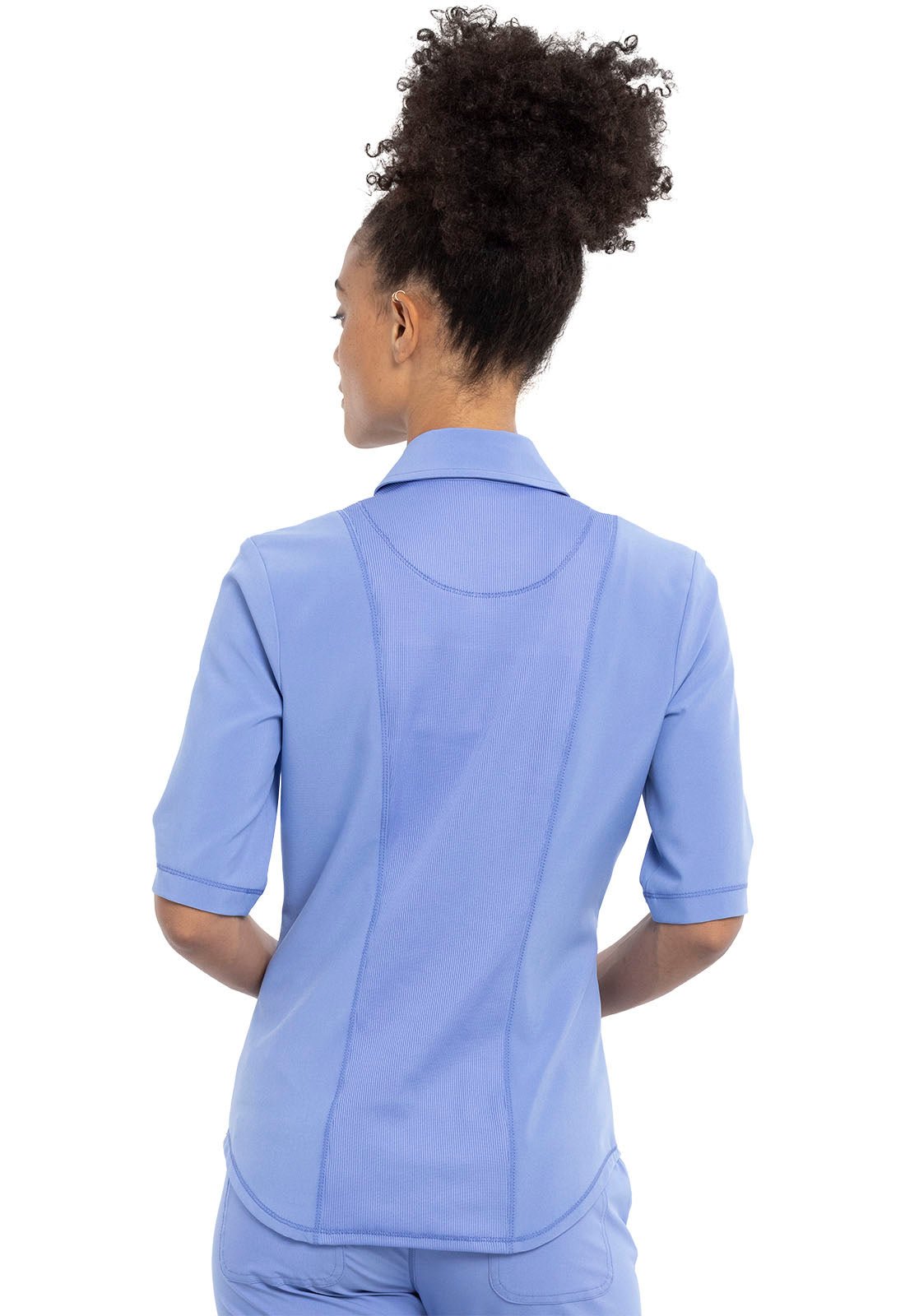 Ciel Infinity Scrubs Polo Shirt - Back View