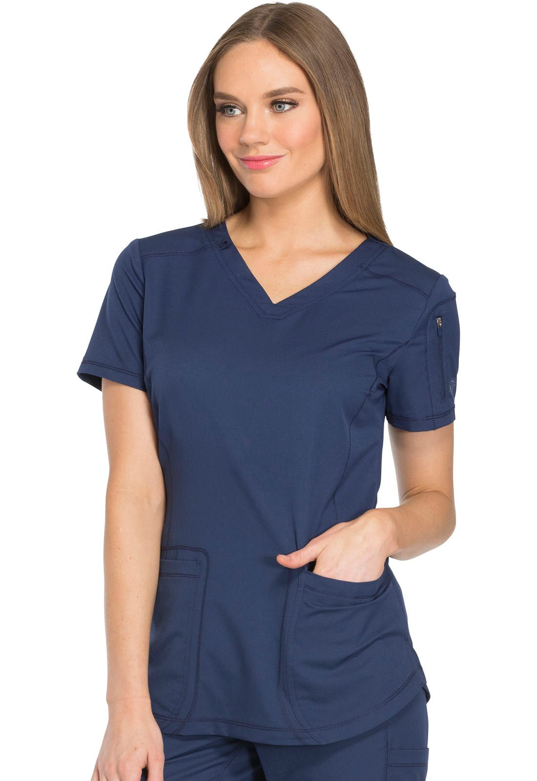 Dynamix Scrubs V-Neck Top DK730