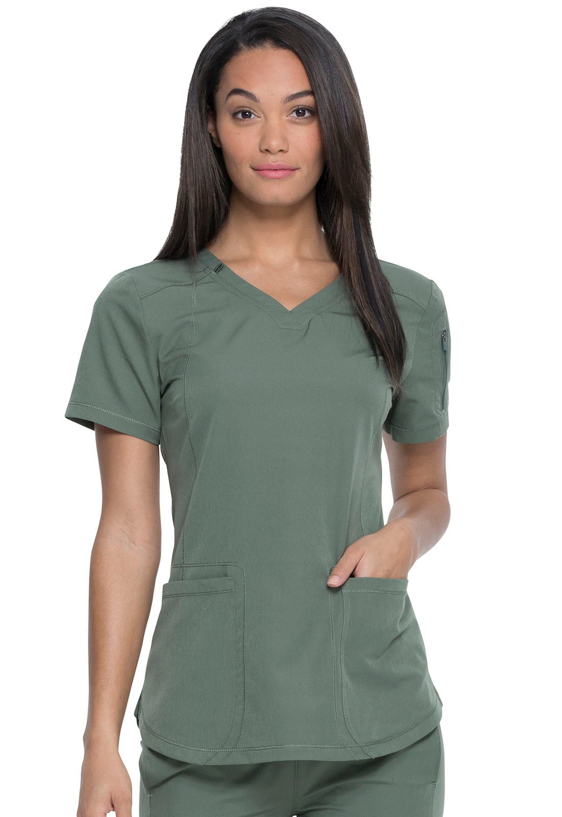 Dynamix Scrubs V-Neck Top DK730