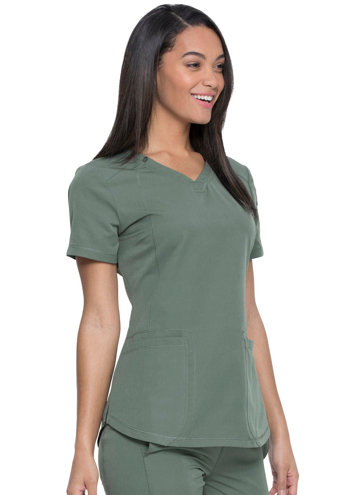 Dynamix Scrubs V-Neck Top DK730