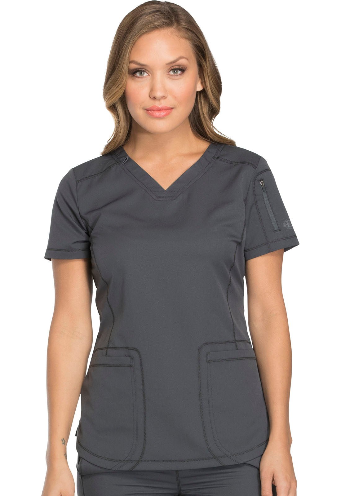Dynamix Scrubs V-Neck Top DK730