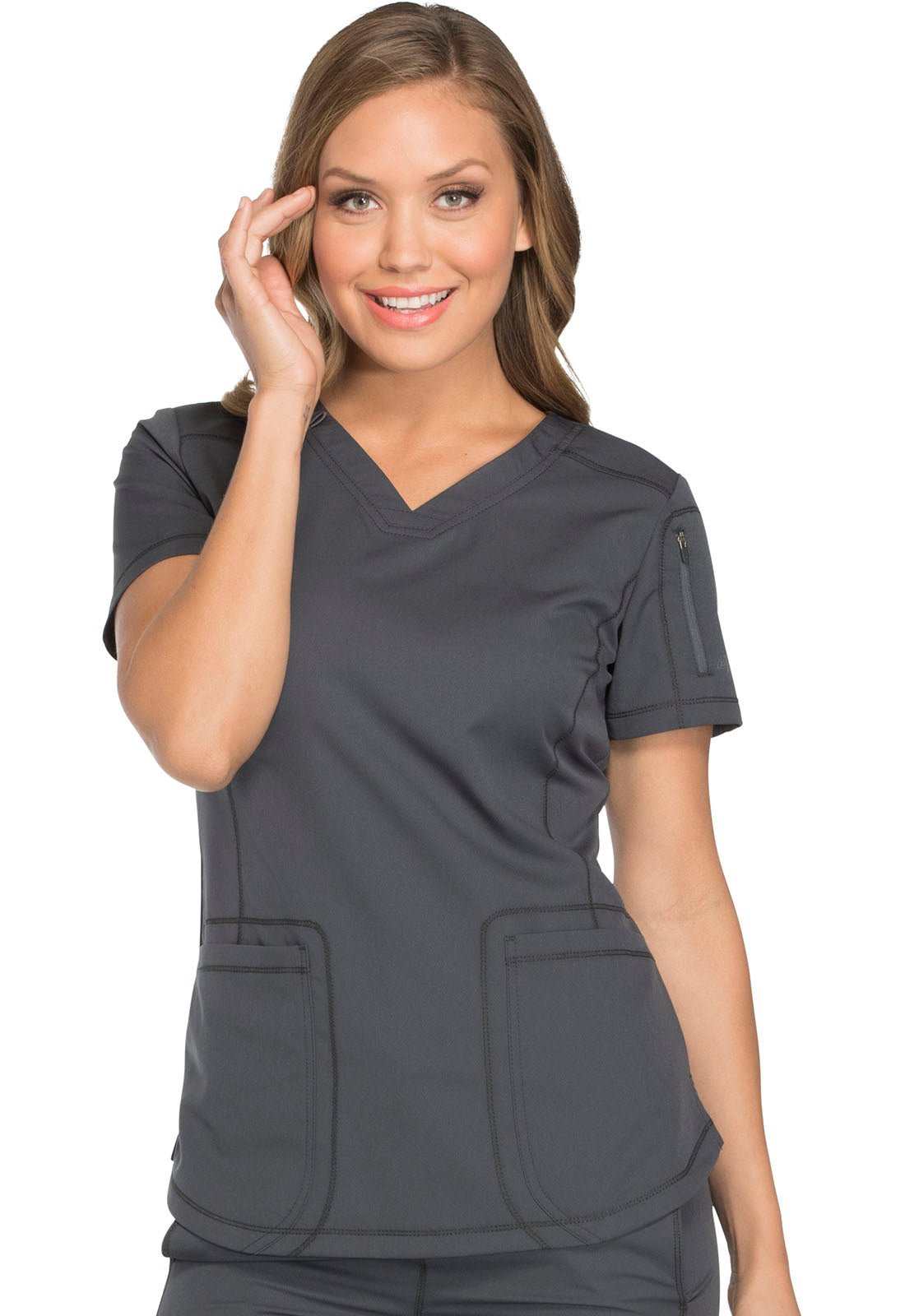 Dynamix Scrubs V-Neck Top DK730