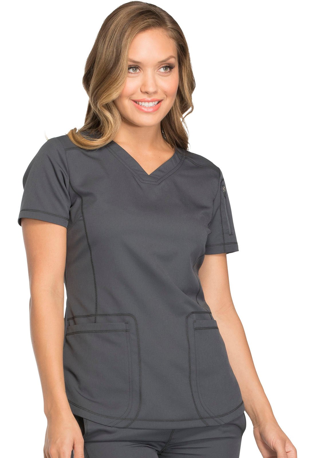 Dynamix Scrubs V-Neck Top DK730