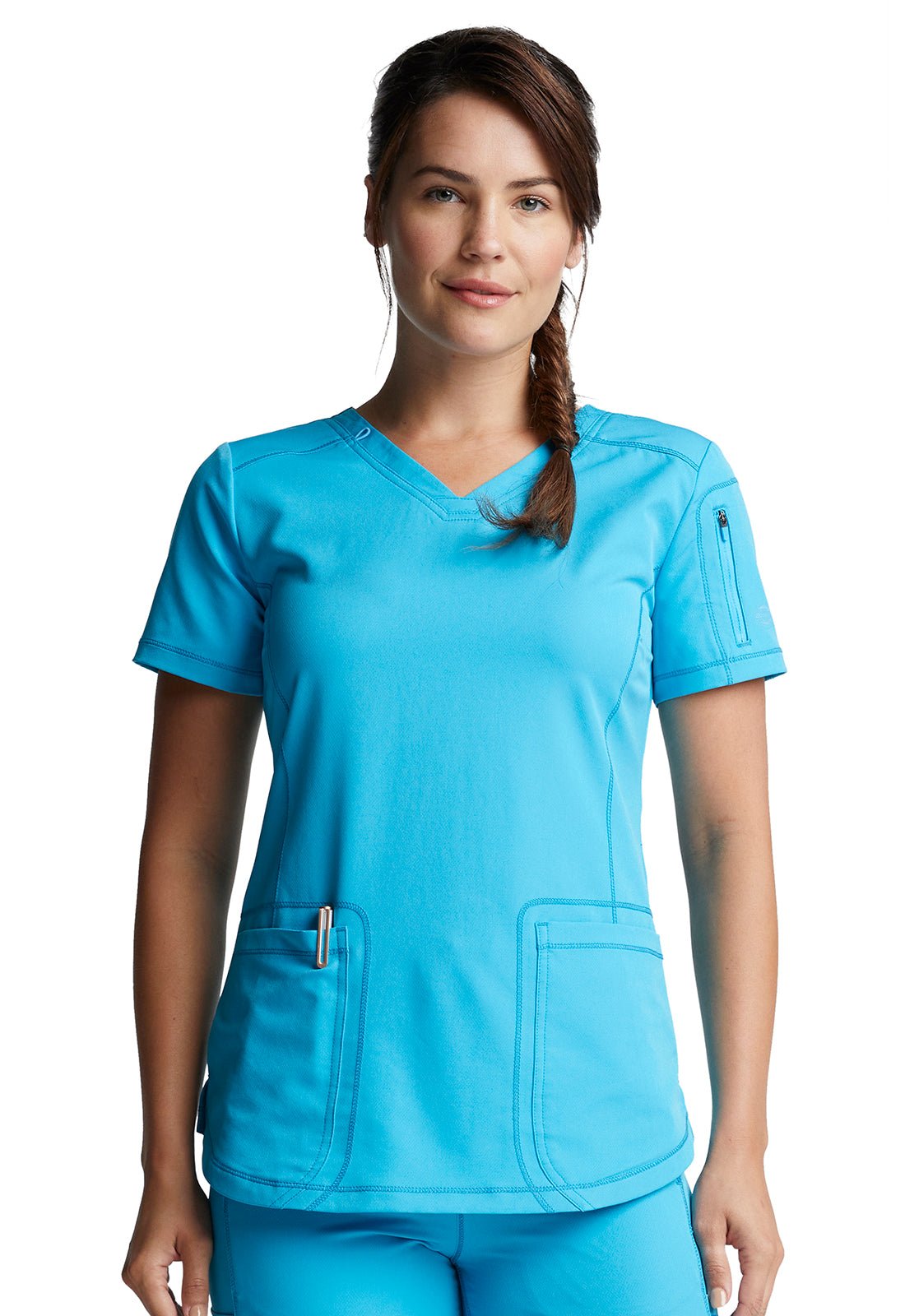 Dynamix Scrubs V-Neck Top DK730