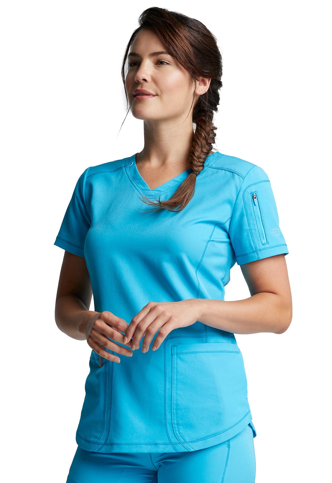 Dynamix Scrubs V-Neck Top DK730