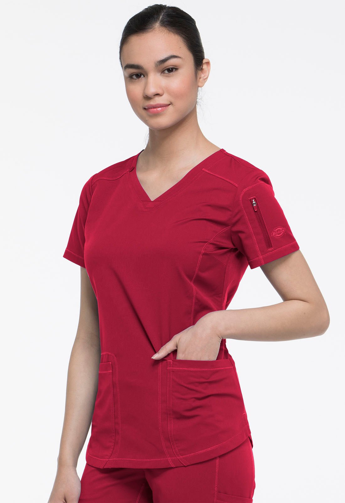 Dynamix Scrubs V-Neck Top DK730