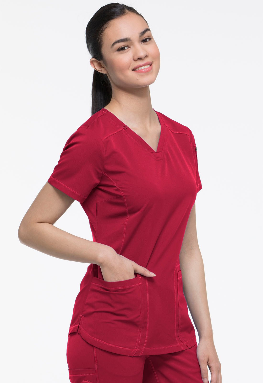 Dynamix Scrubs V-Neck Top DK730