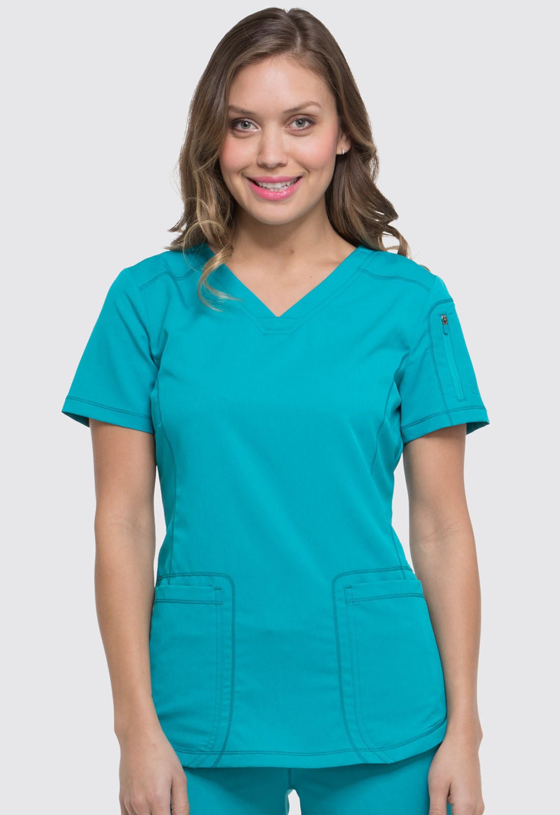 Dynamix Scrubs V-Neck Top DK730
