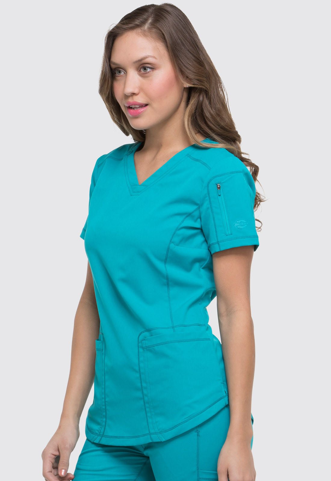 Dynamix Scrubs V-Neck Top DK730