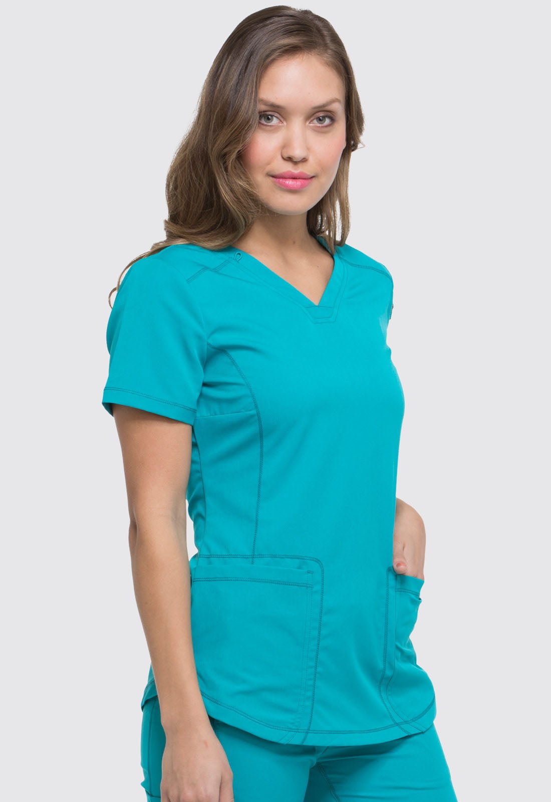 Dynamix Scrubs V-Neck Top DK730