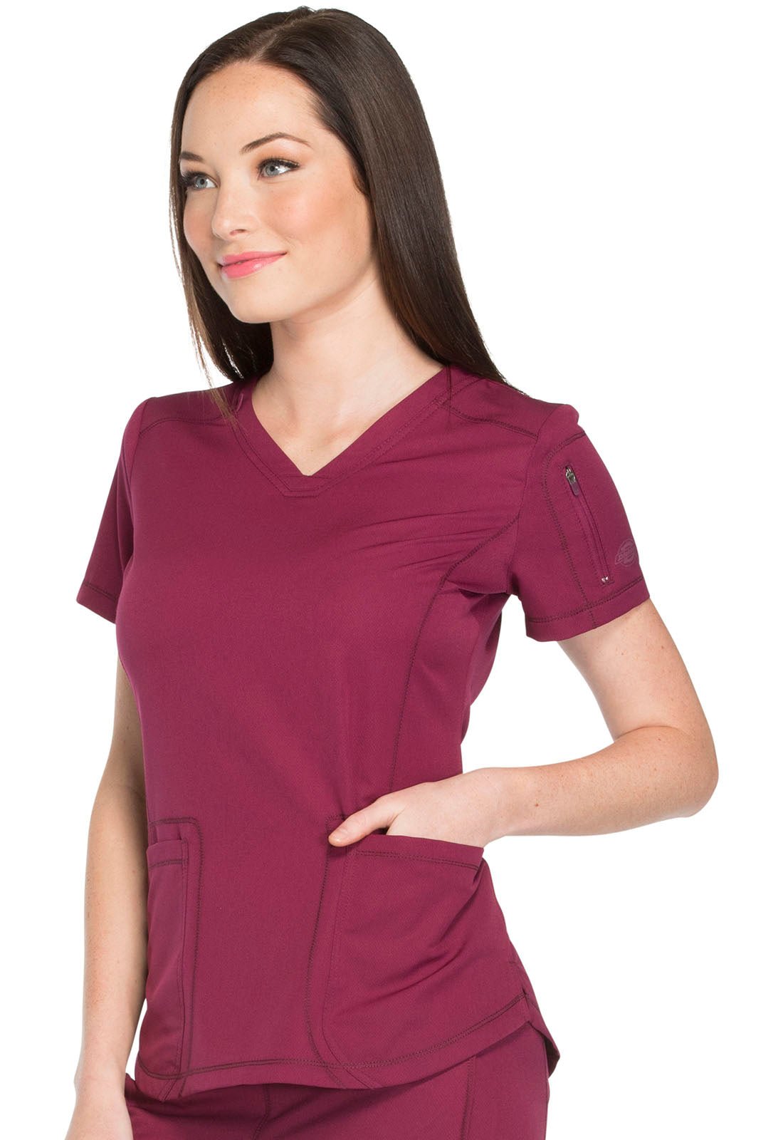 Dynamix Scrubs V-Neck Top DK730