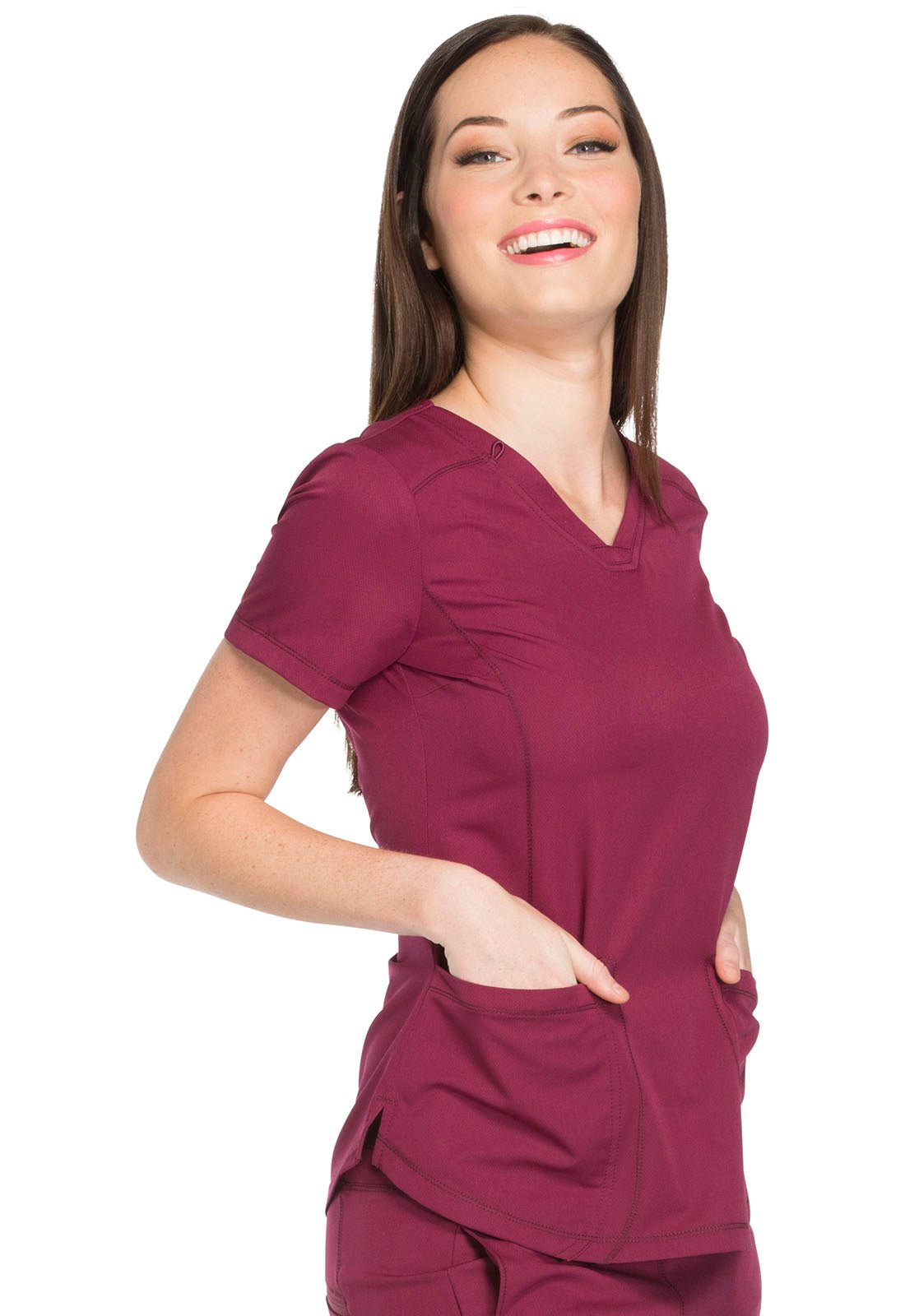 Dynamix Scrubs V-Neck Top DK730