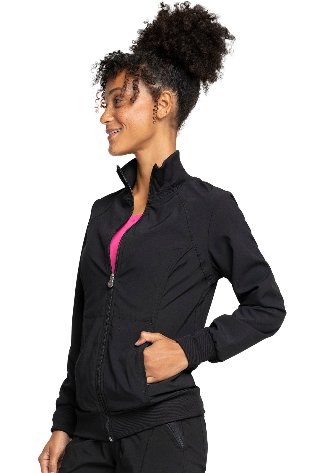 Infinity Scrubs Zip Front Jacket