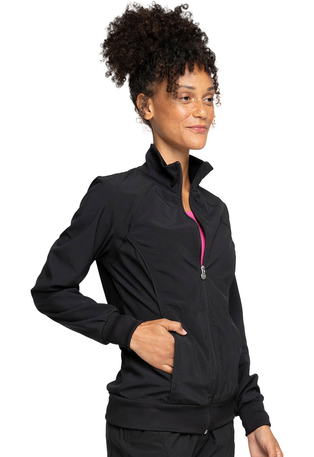 Infinity Scrubs Zip Front Jacket