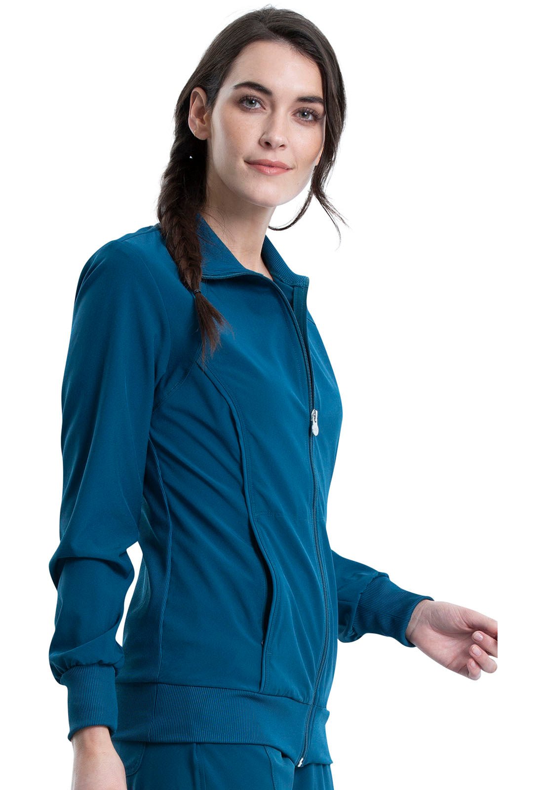 Infinity Scrubs Zip Front Jacket