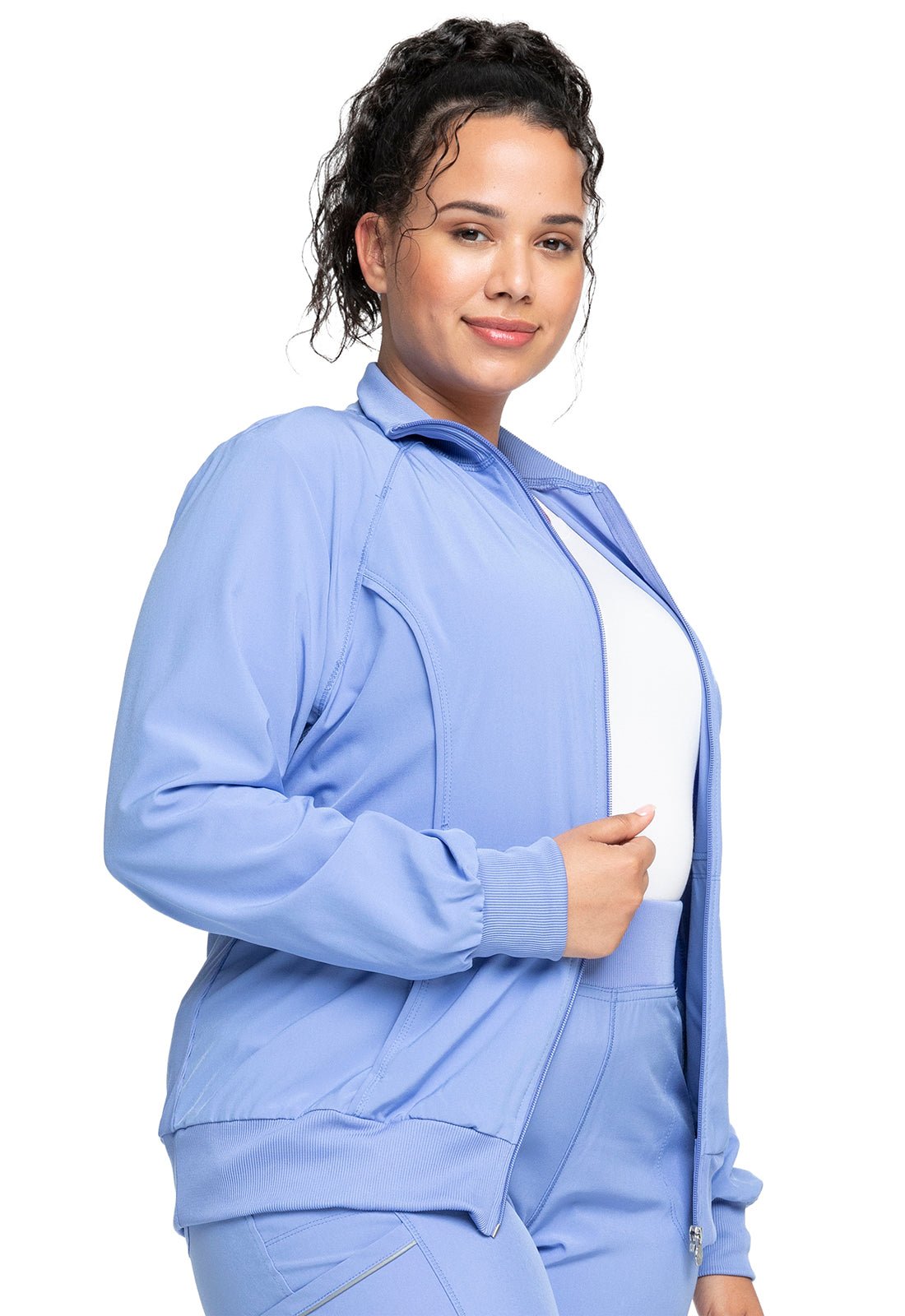 Infinity Scrubs Zip Front Jacket