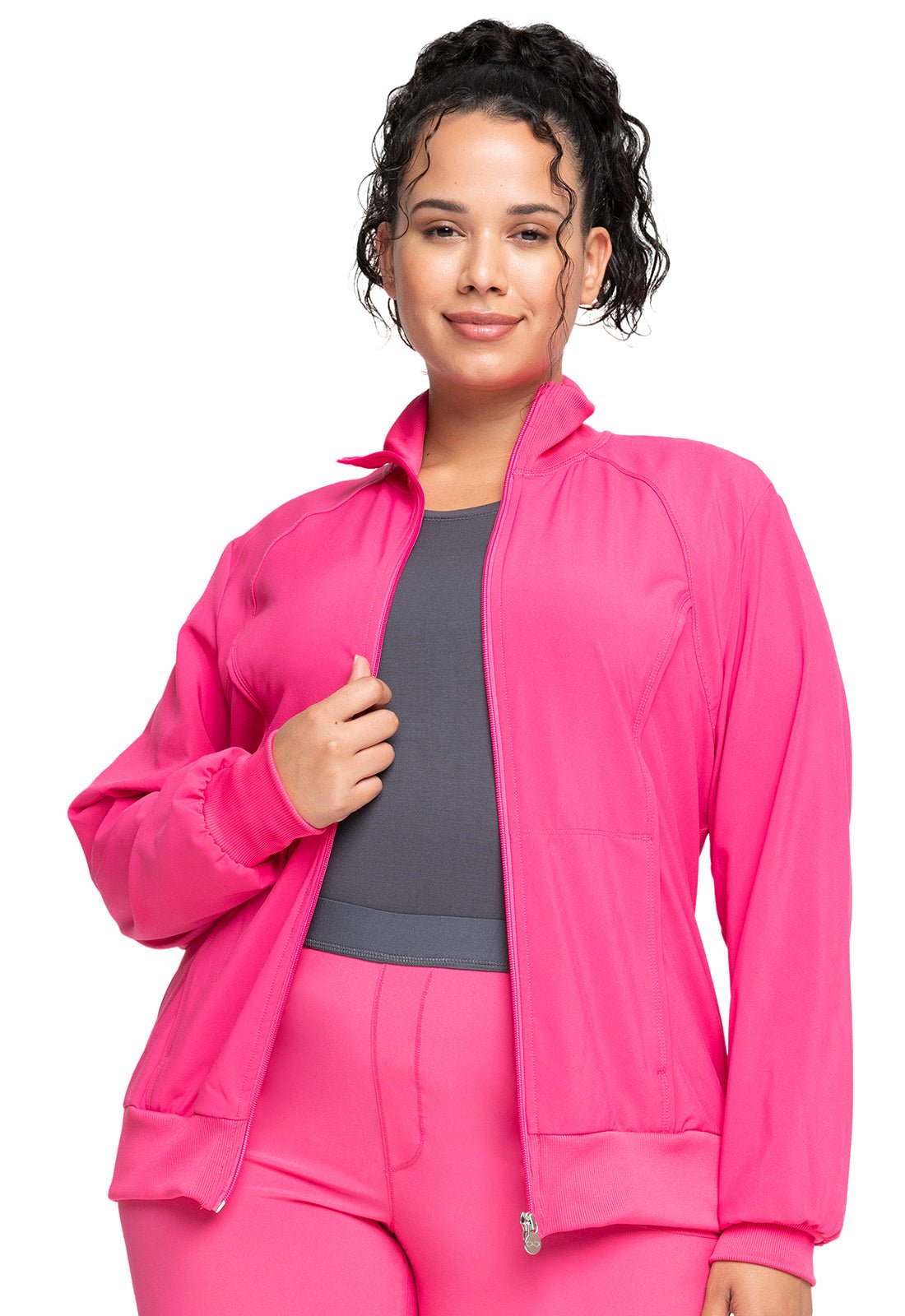 Infinity Scrubs Zip Front Jacket