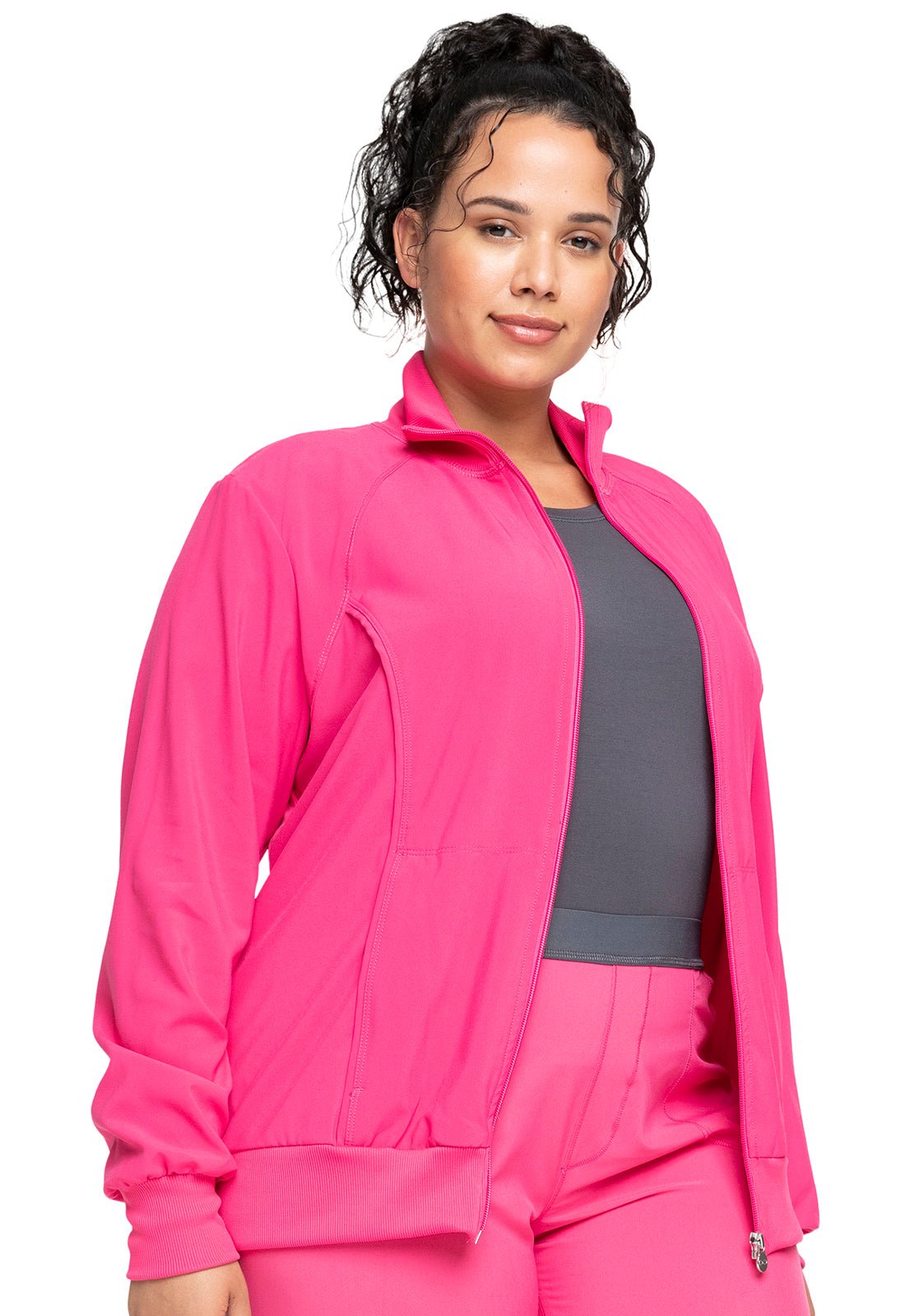 Infinity Scrubs Zip Front Jacket