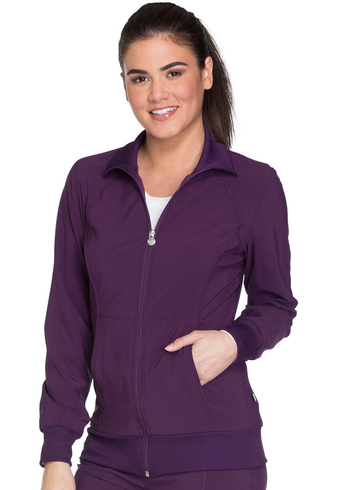 Infinity Scrubs Zip Front Jacket