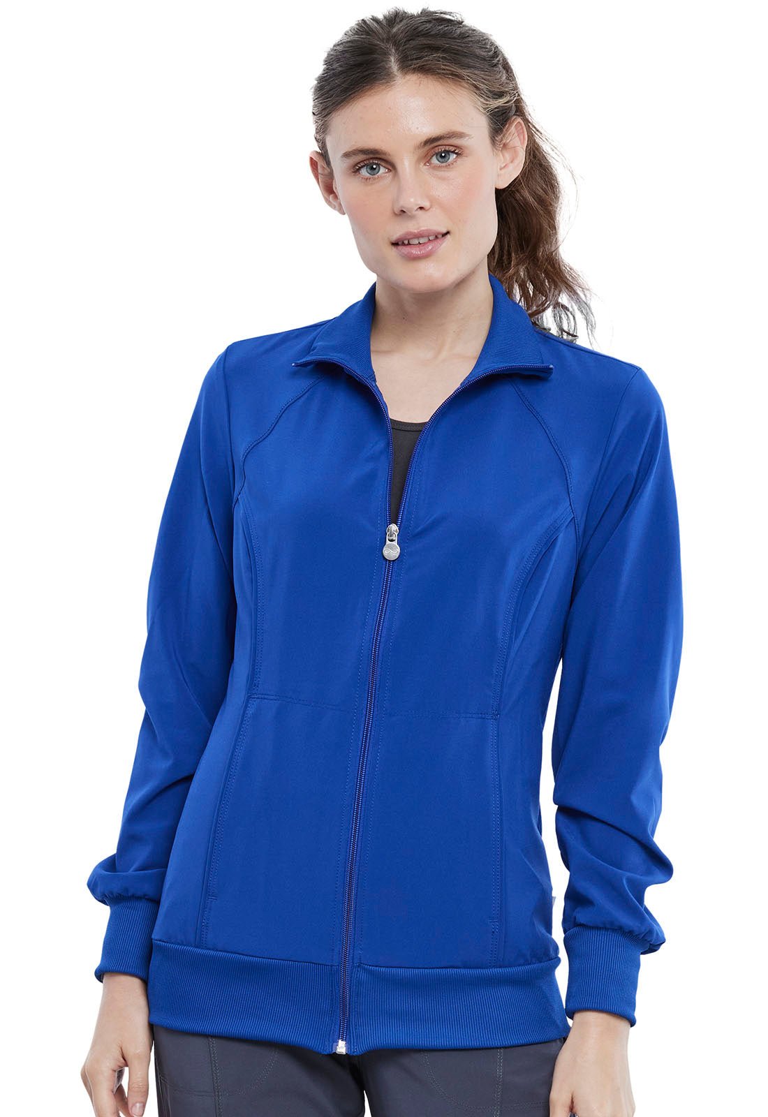 Infinity Scrubs Zip Front Jacket