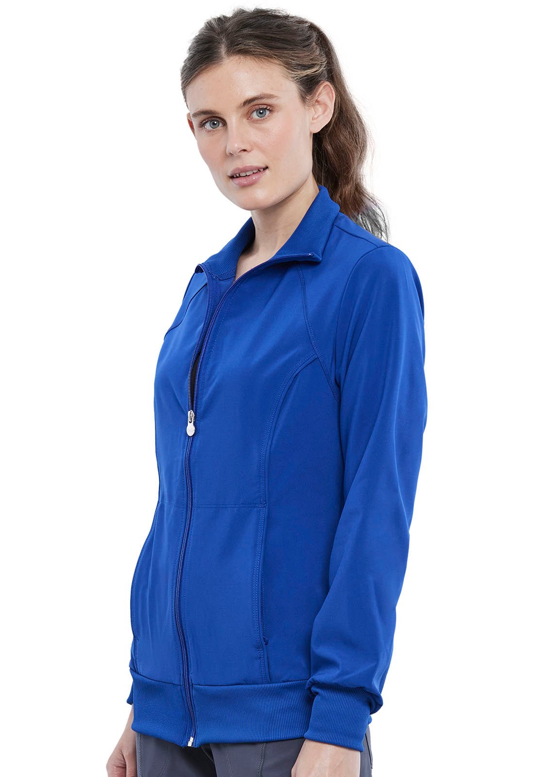 Infinity Scrubs Zip Front Jacket