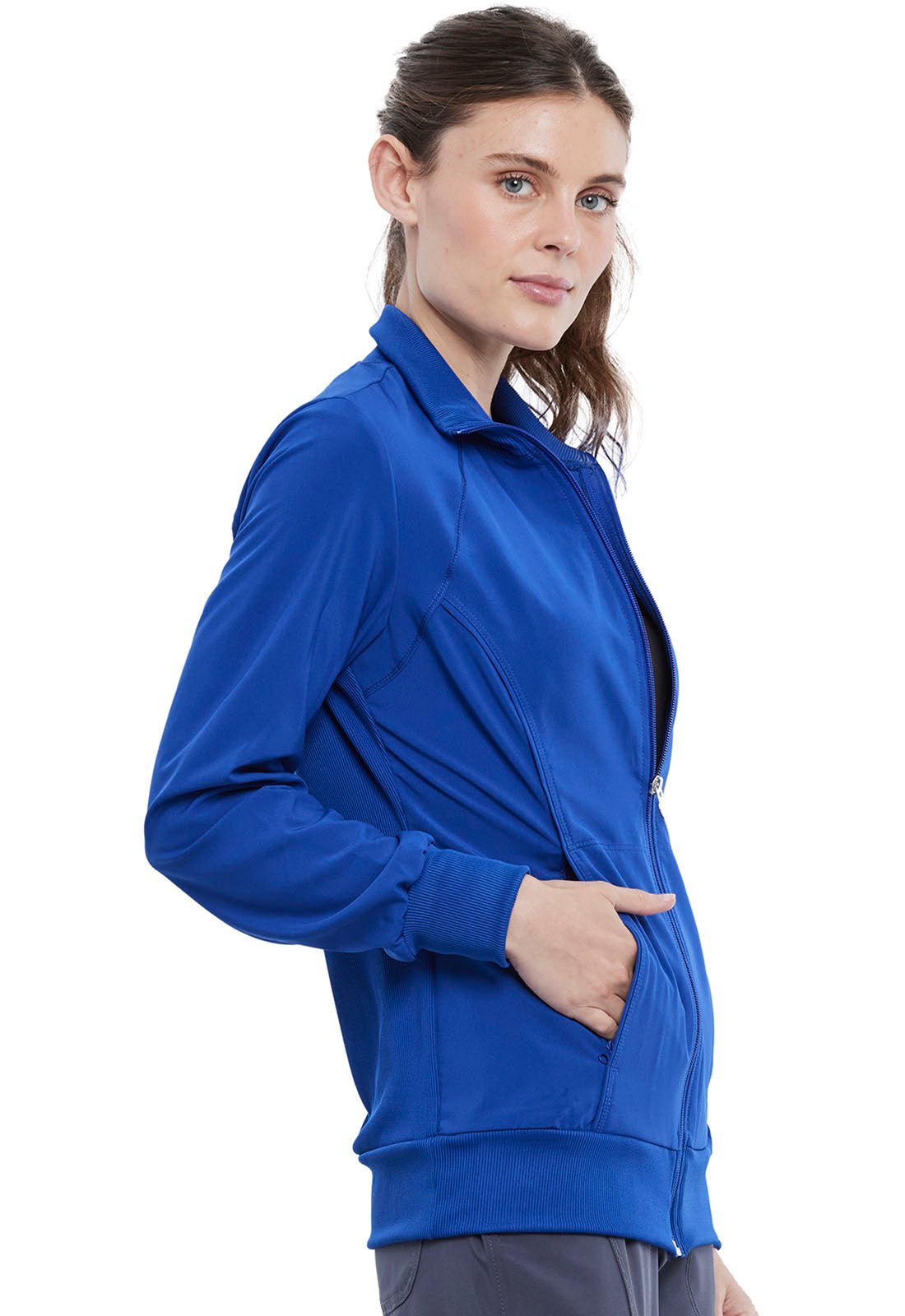 Infinity Scrubs Zip Front Jacket