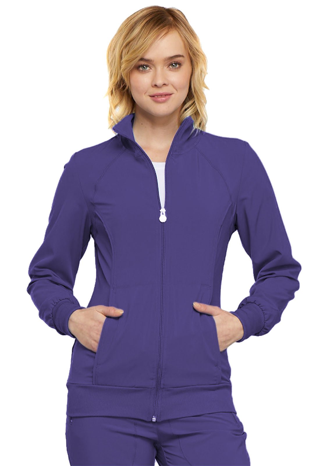 Infinity Scrubs Zip Front Jacket