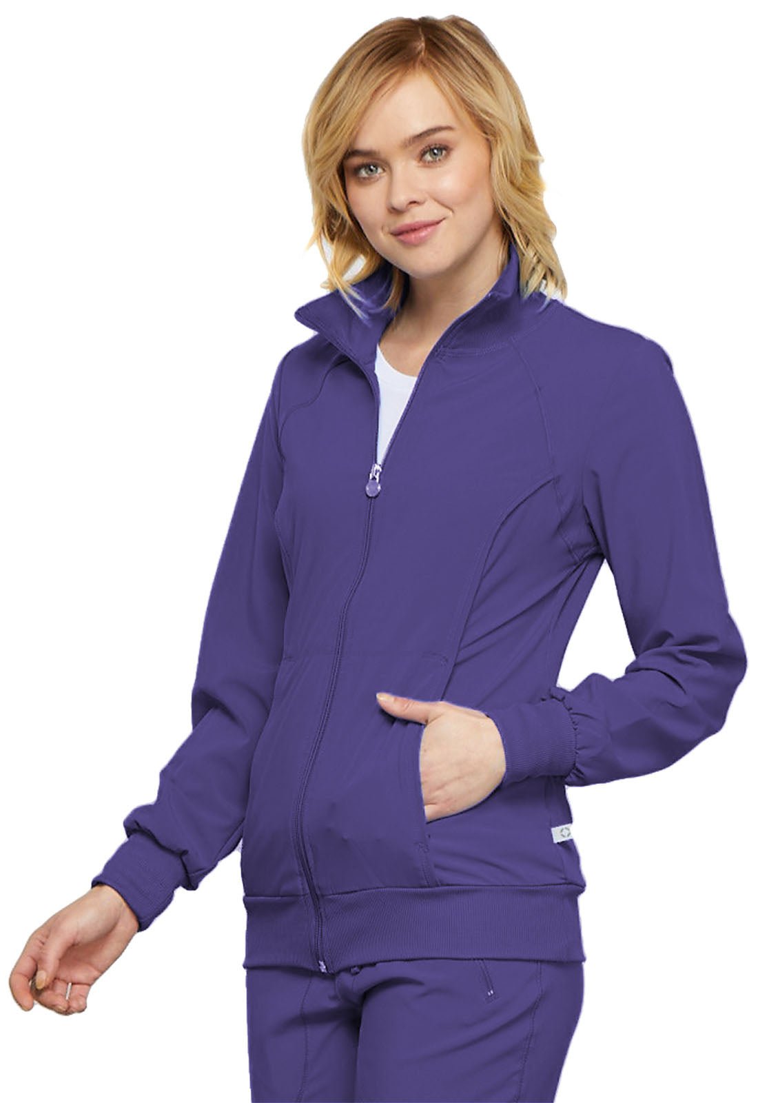 Infinity Scrubs Zip Front Jacket