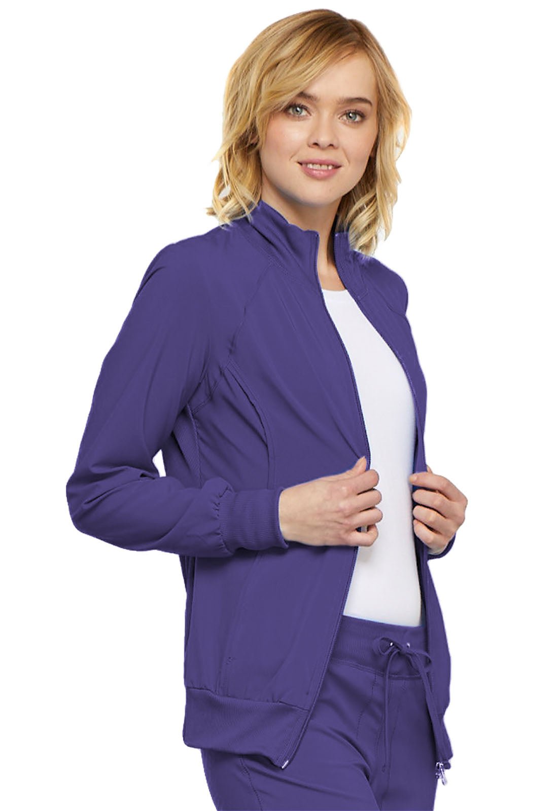 Infinity Scrubs Zip Front Jacket