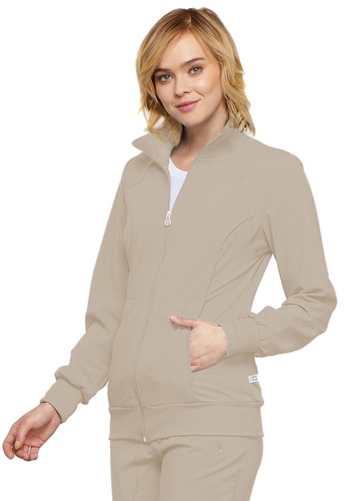 Infinity Scrubs Zip Front Jacket