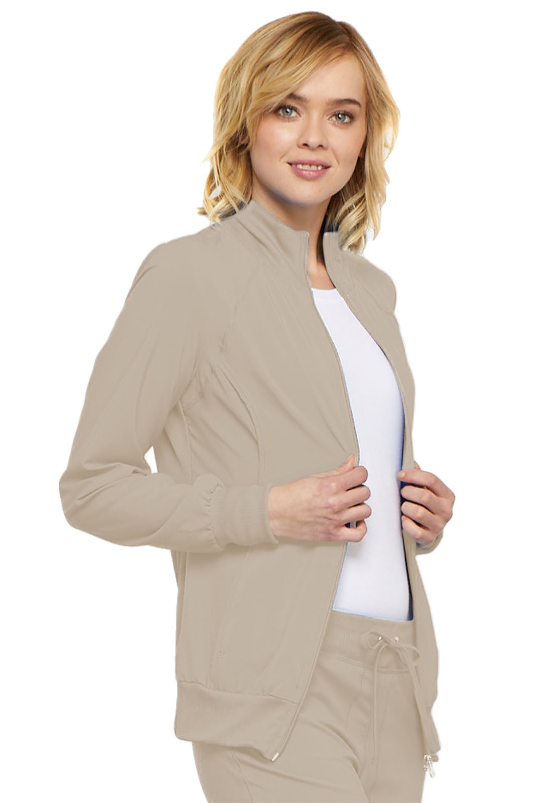 Infinity Scrubs Zip Front Jacket