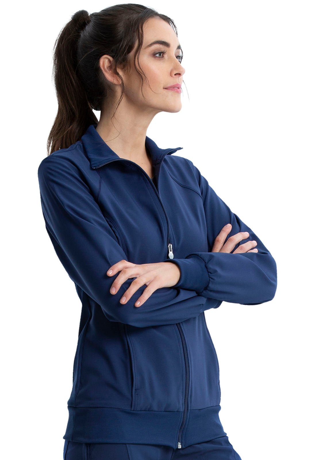 Infinity Scrubs Zip Front Jacket