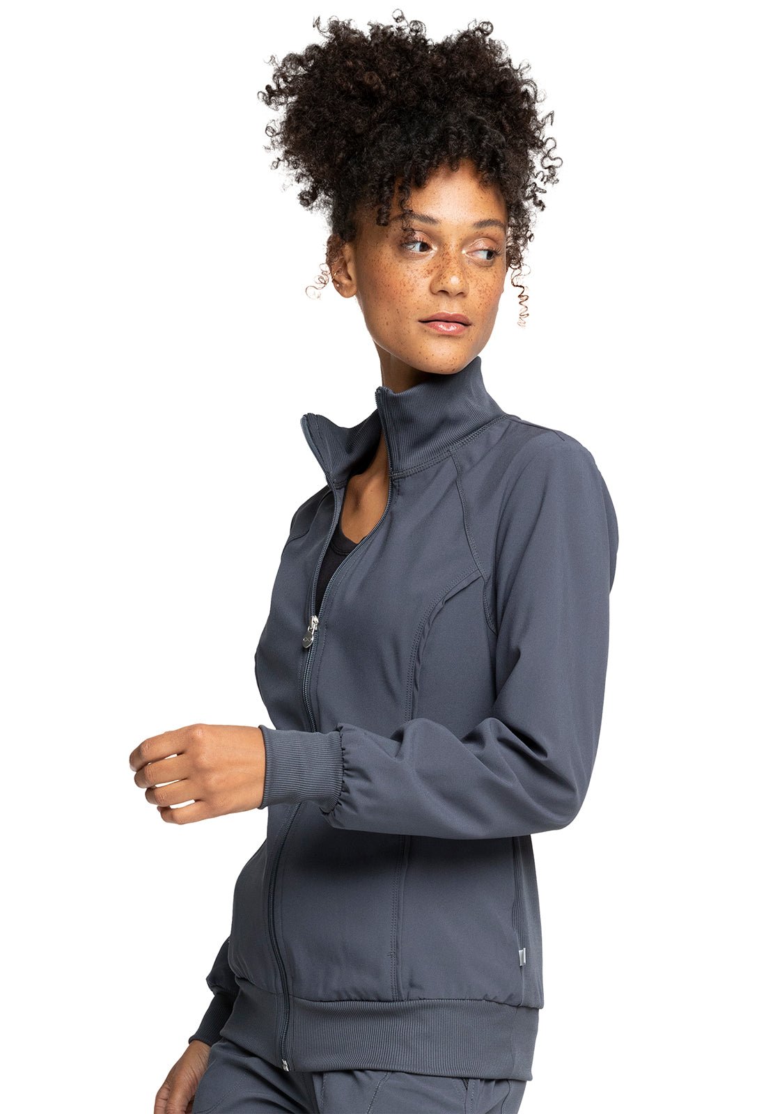 Infinity Scrubs Zip Front Jacket