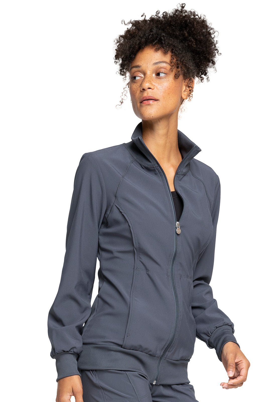 Infinity Scrubs Zip Front Jacket