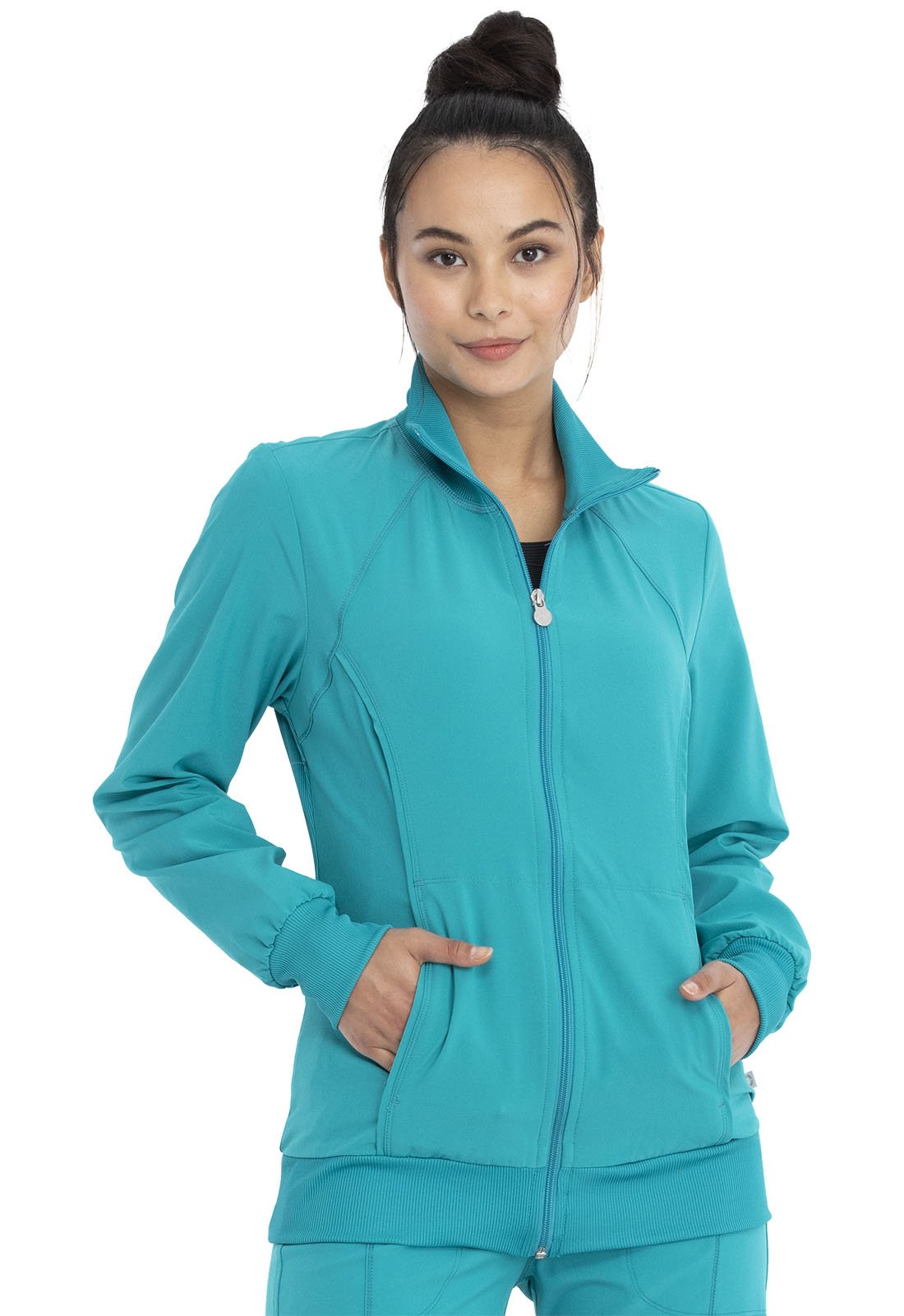 Infinity Scrubs Zip Front Jacket