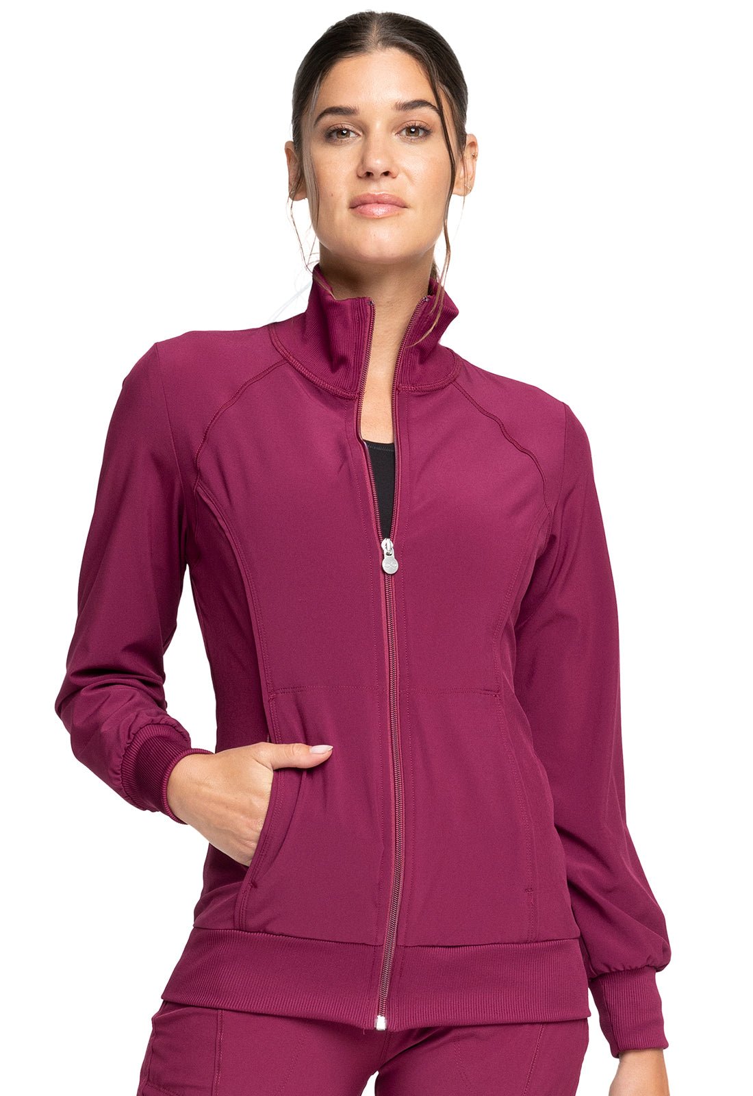 Infinity Scrubs Zip Front Jacket