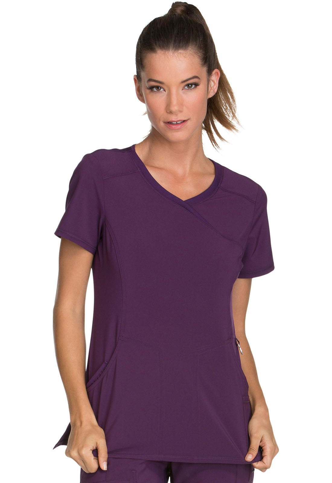 Infinity Scrubs Mock Wrap Top 2625A