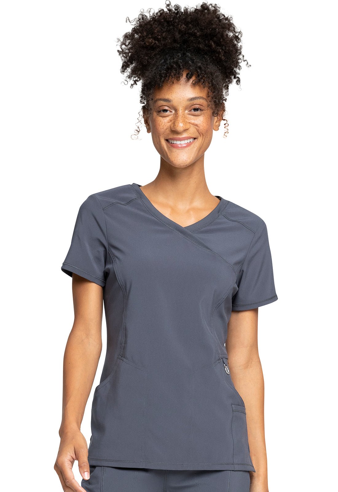 Infinity Scrubs Mock Wrap Top 2625A
