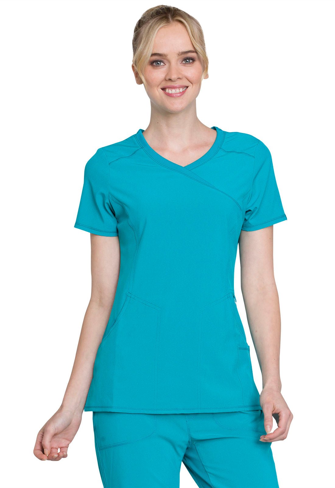 Infinity Scrubs Mock Wrap Top 2625A
