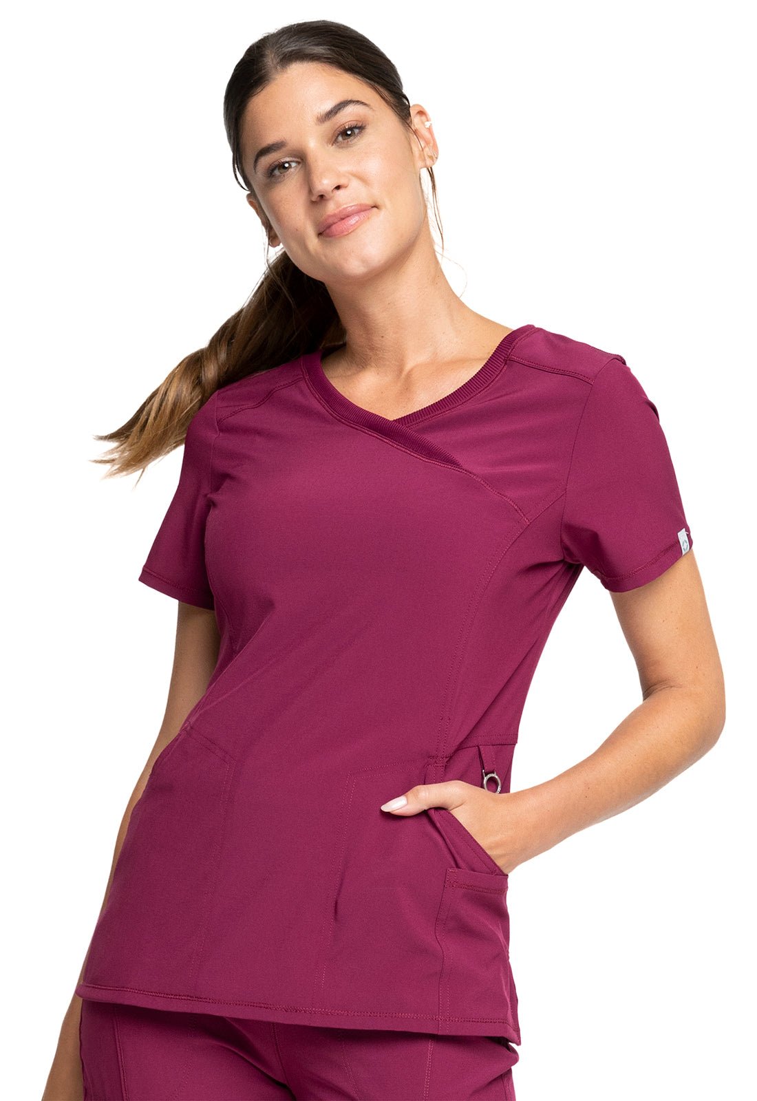 Infinity 2625A Scrubs Mock Wrap Top