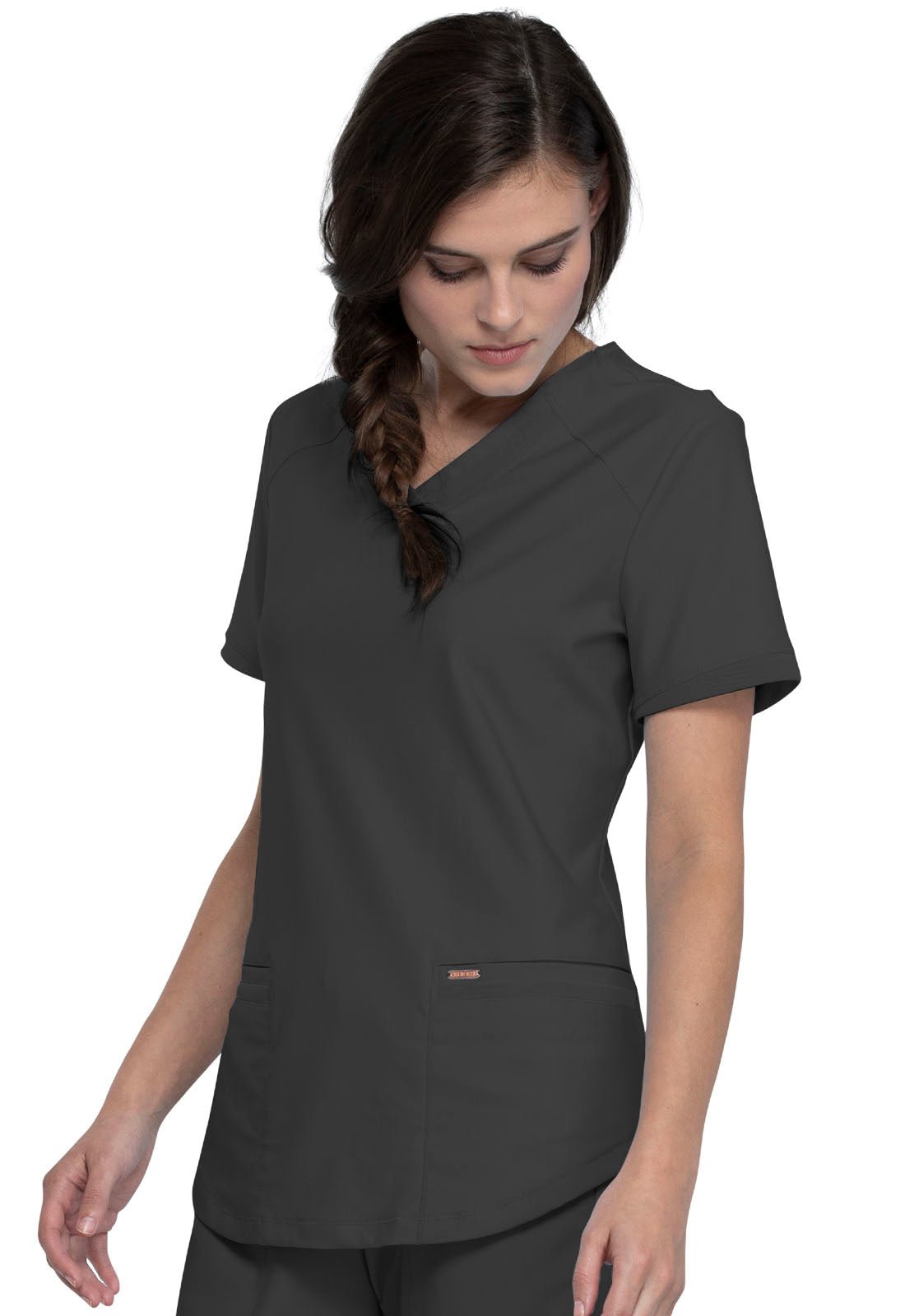 Form by Cherokee Scrubs V-Neck Top CK840