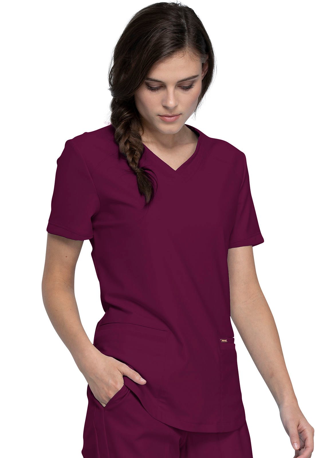 CK840 Form by Cherokee Scrubs V-Neck Top | ScrubsIQ