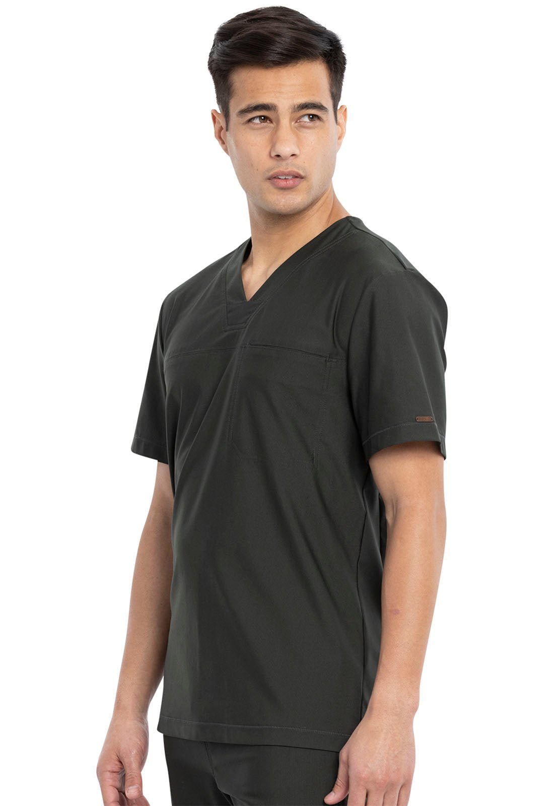 Form by Cherokee Men's Scrubs Tuckable V-Neck Top CK885