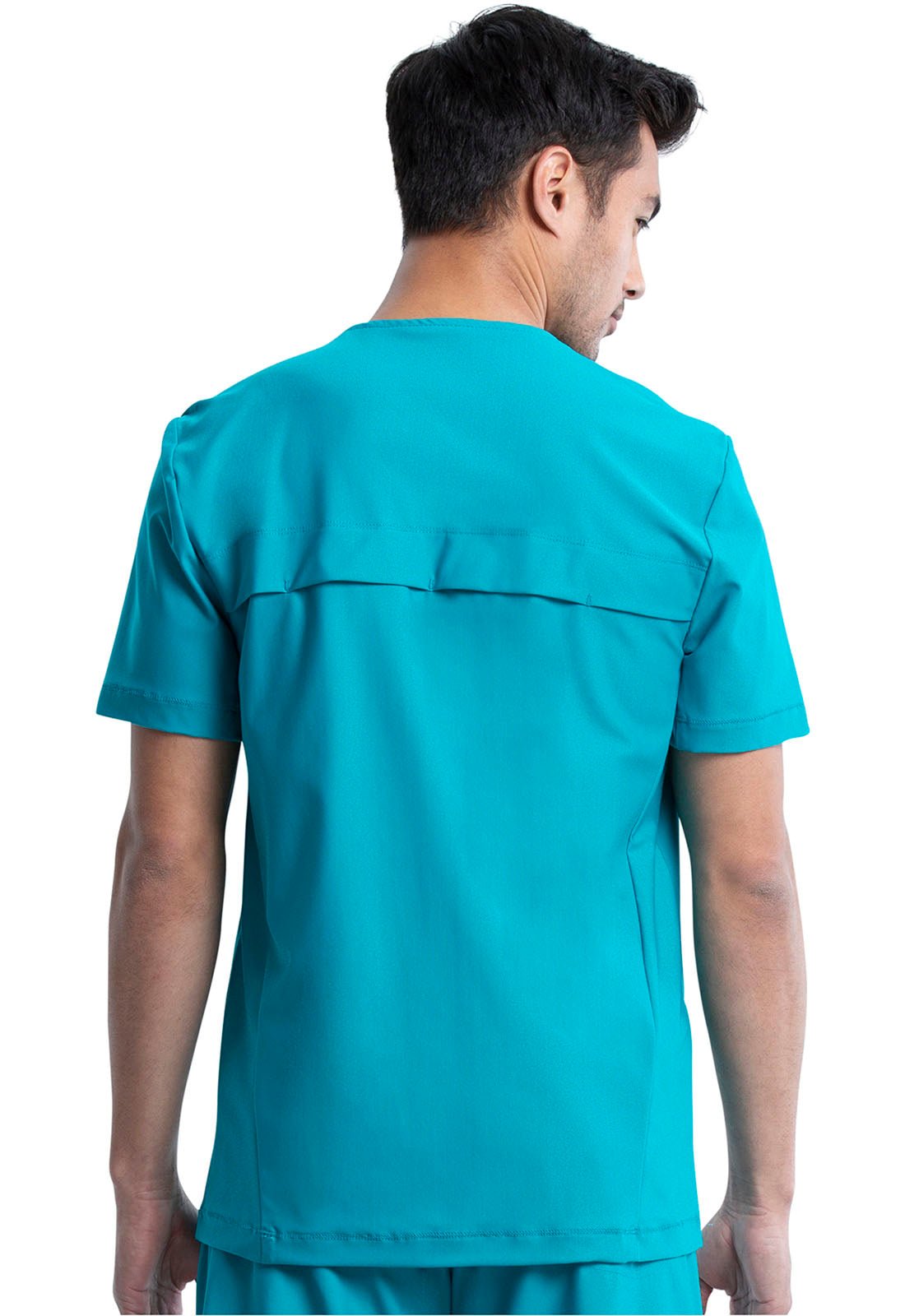 Form by Cherokee Men's Scrubs Tuckable V-Neck Top CK885