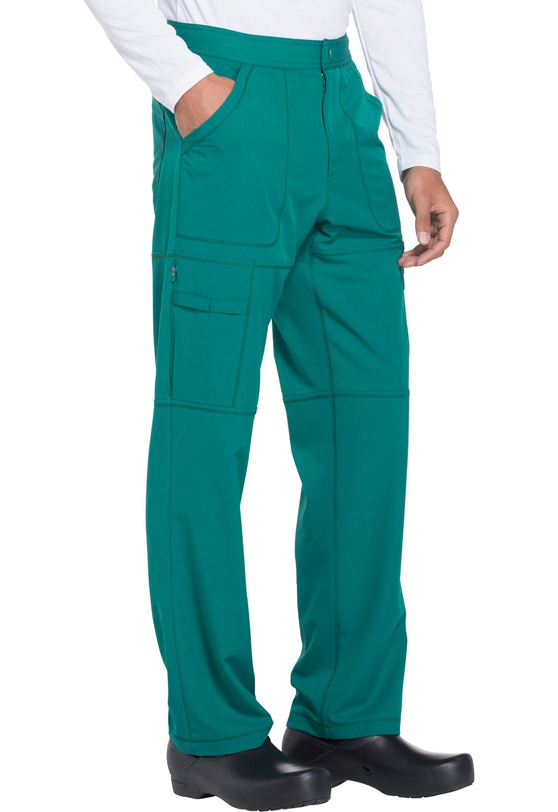 Dynamix Men's Scrubs Men's Zip Fly Cargo Pant DK110