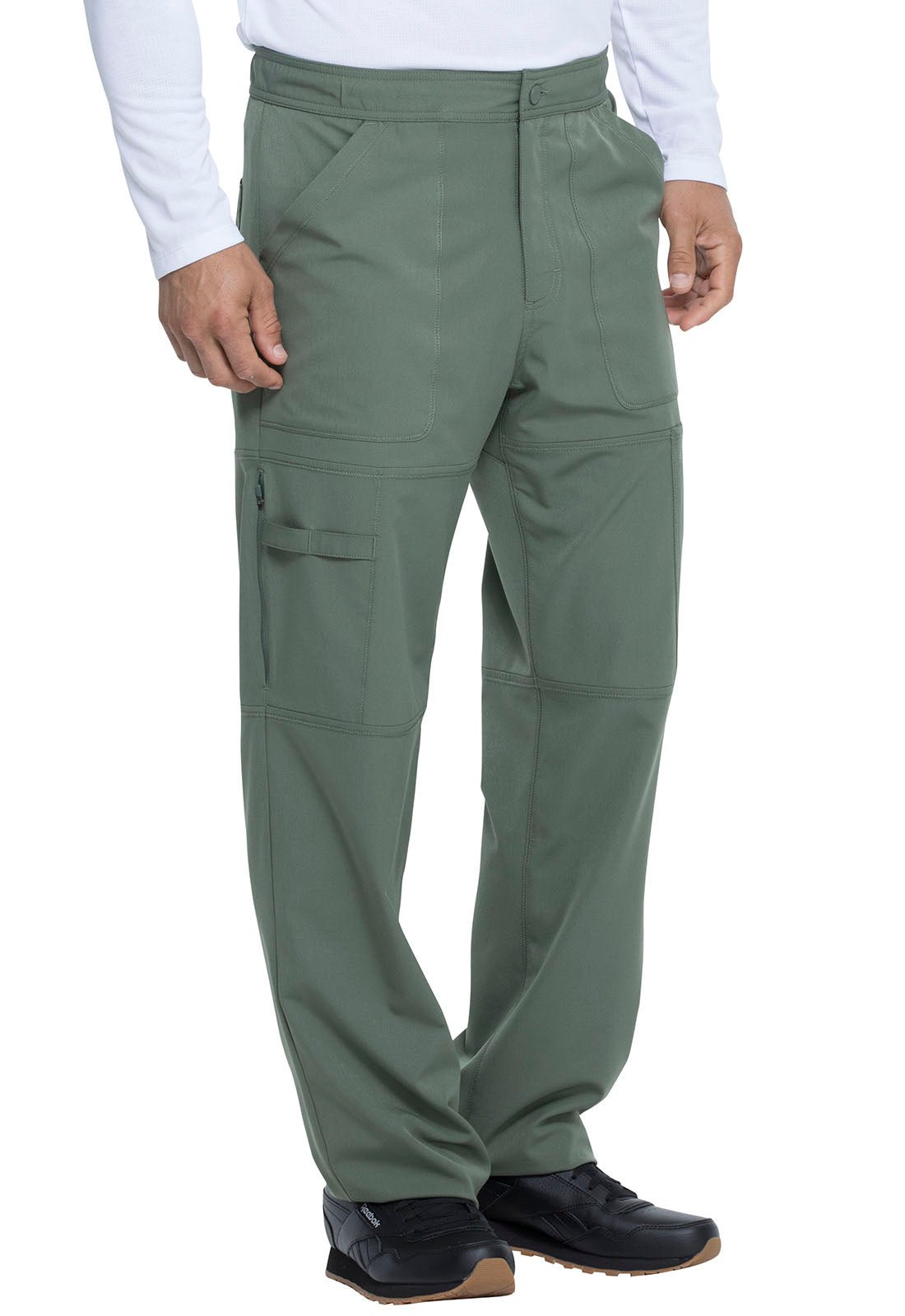 Dynamix Men's Scrubs Men's Zip Fly Cargo Pant DK110