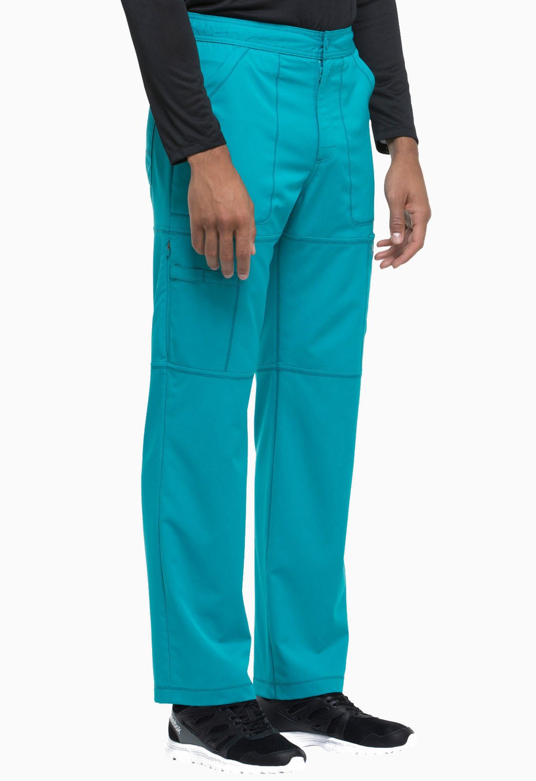 Dynamix Men's Scrubs Men's Zip Fly Cargo Pant DK110