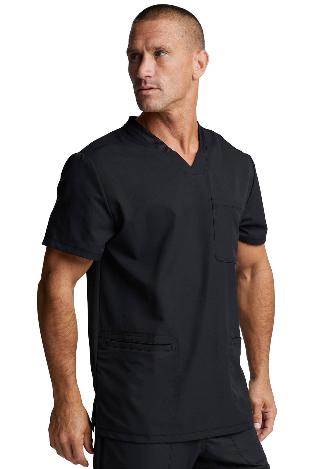 Dynamix Men's Scrubs V-Neck Top DK640