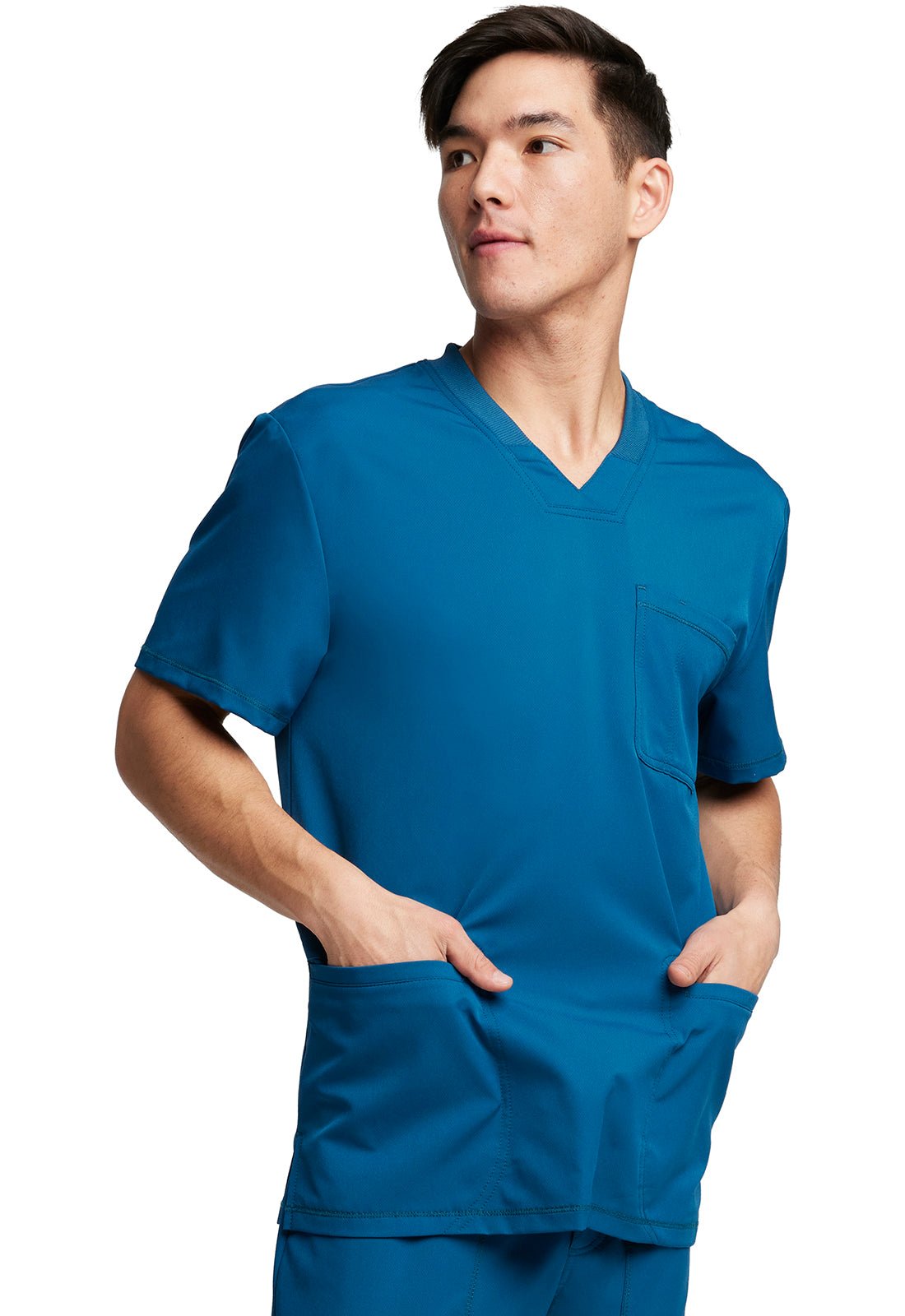 Dynamix Men's Scrubs V-Neck Top DK640